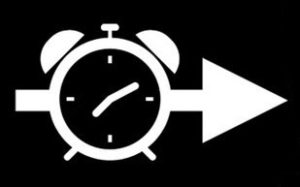 The arrow of time flies ever forward.